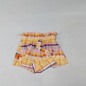 Future Collective Size Small Colorful Shorts with Belt